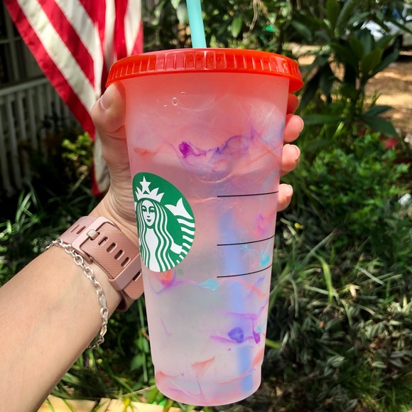 Starbucks 2021 Color Changing Reusable Cups - Picture 3 of 5